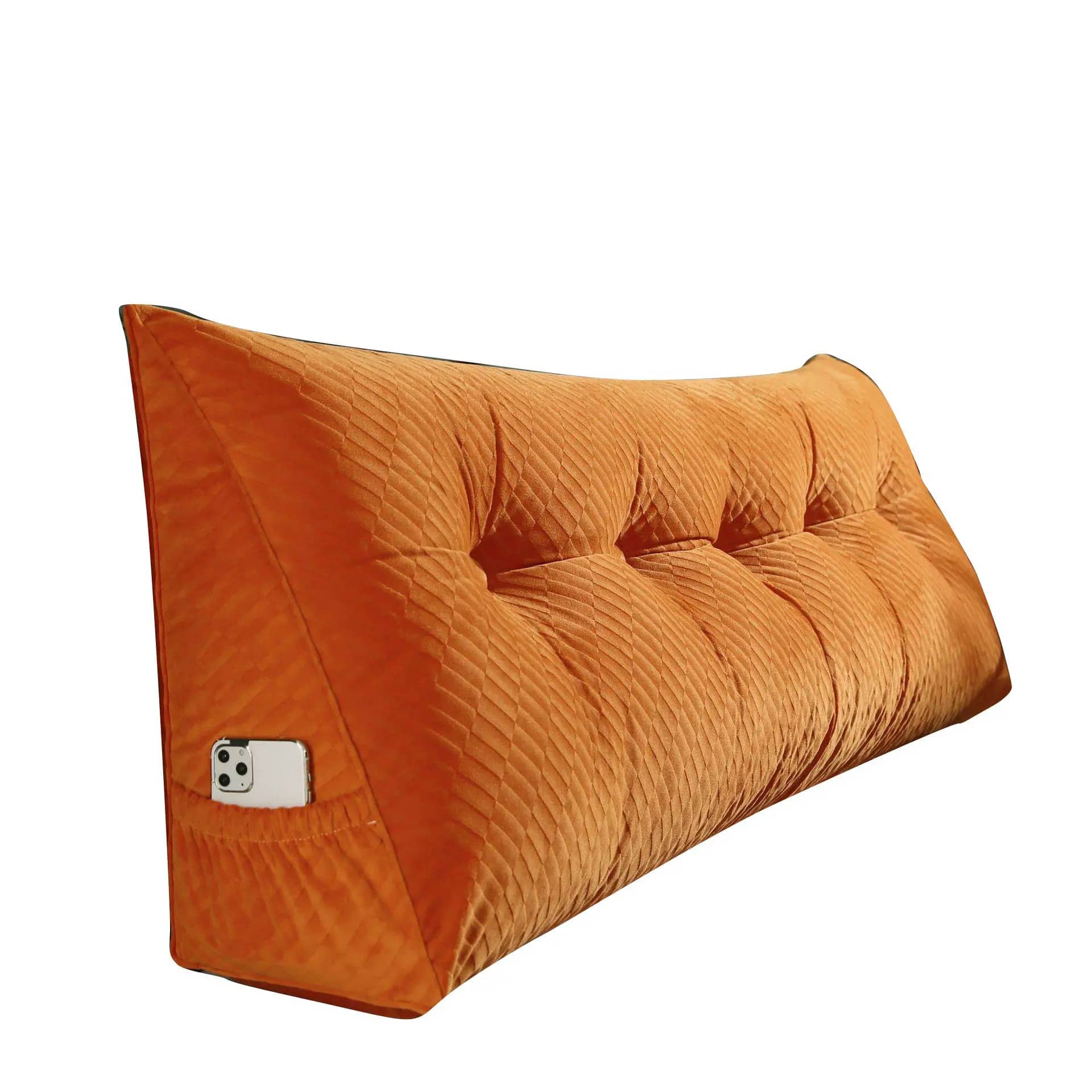 orange cushion